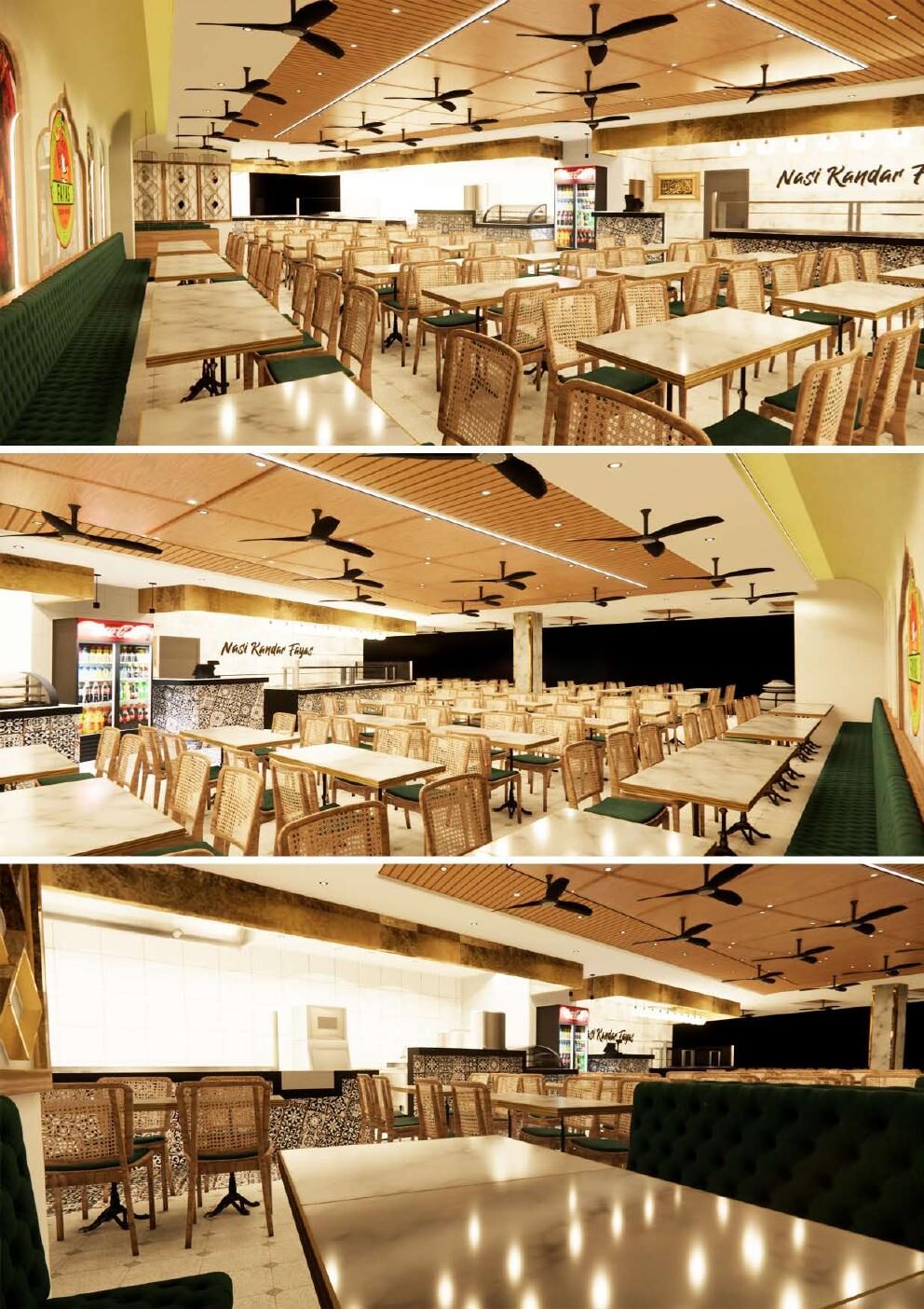 Nasi Kandar Fayas Sendayan restaurant design