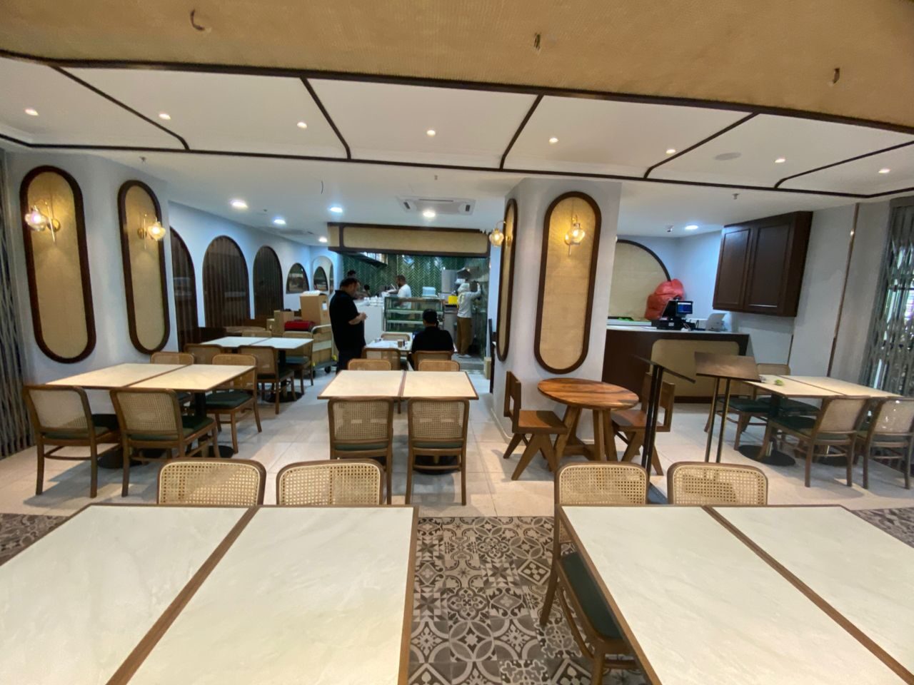 Completed commercial interior renovation